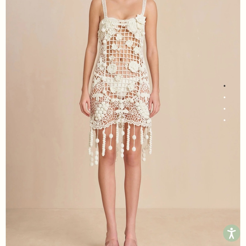 Cult Gaia Elaina Crochet Dress